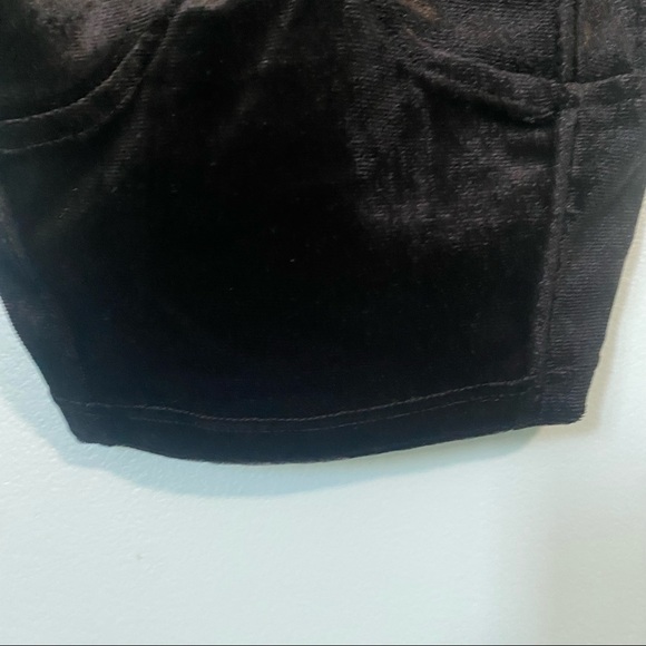 3 for $30 NWT H&M Velour Corset Style Top - Picture 6 of 15